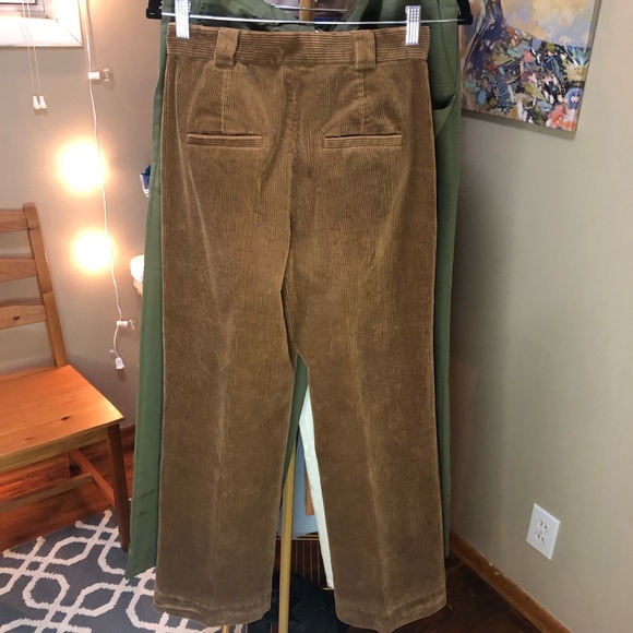 & Other Stories Stockholm Atelier Brown Corduroy Trousers EU Sz 38/ US Sz 6 - Picture 3 of 9